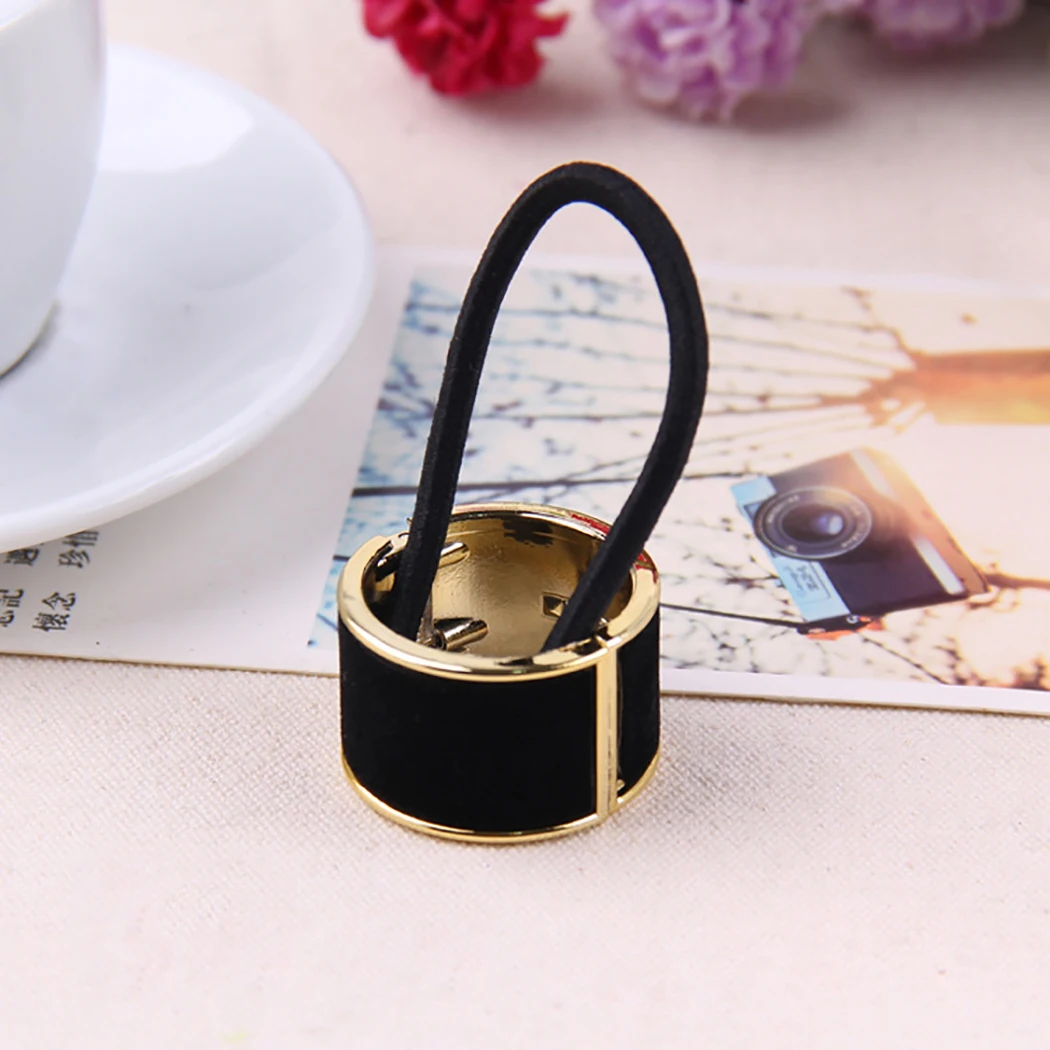 6 шт. обруч для волос модные резинки хвостика держатель повязки аксессуары женщин