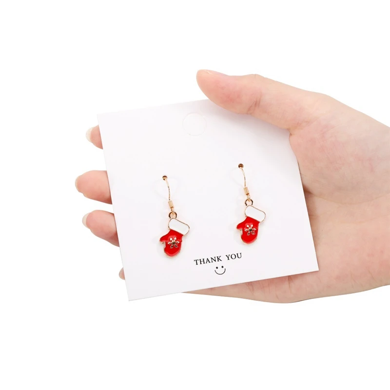 

Aide 925 Sterling Silver New Xmas Earrings Snowman Pendant Christmas Tree Earrings for Women Drop Earrings Jewelry Accessories