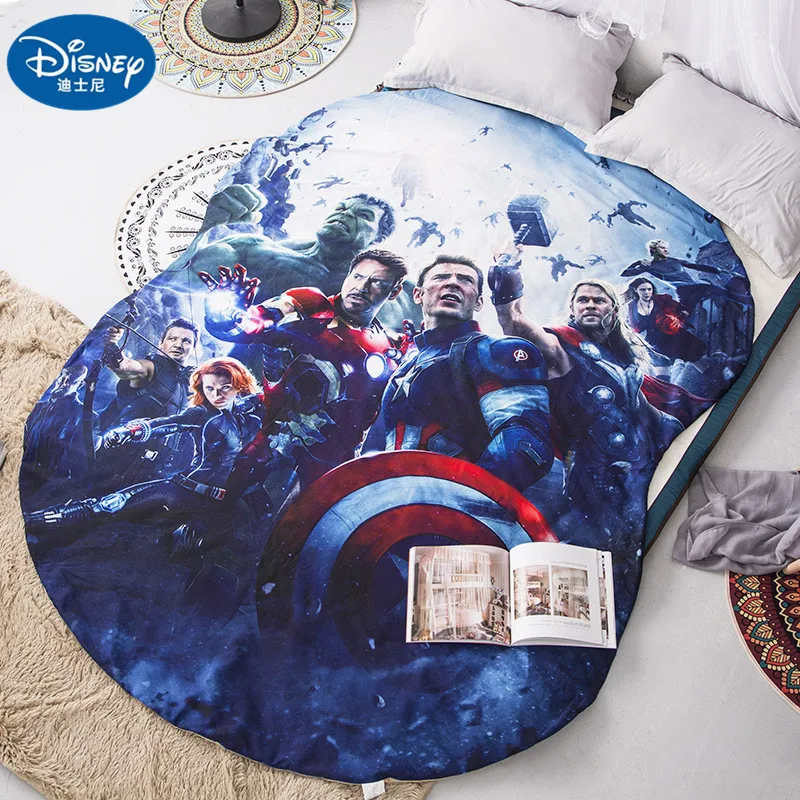 Одеяло с изображением Человека паука и Мстителей Disney тонкое одеяло постельное