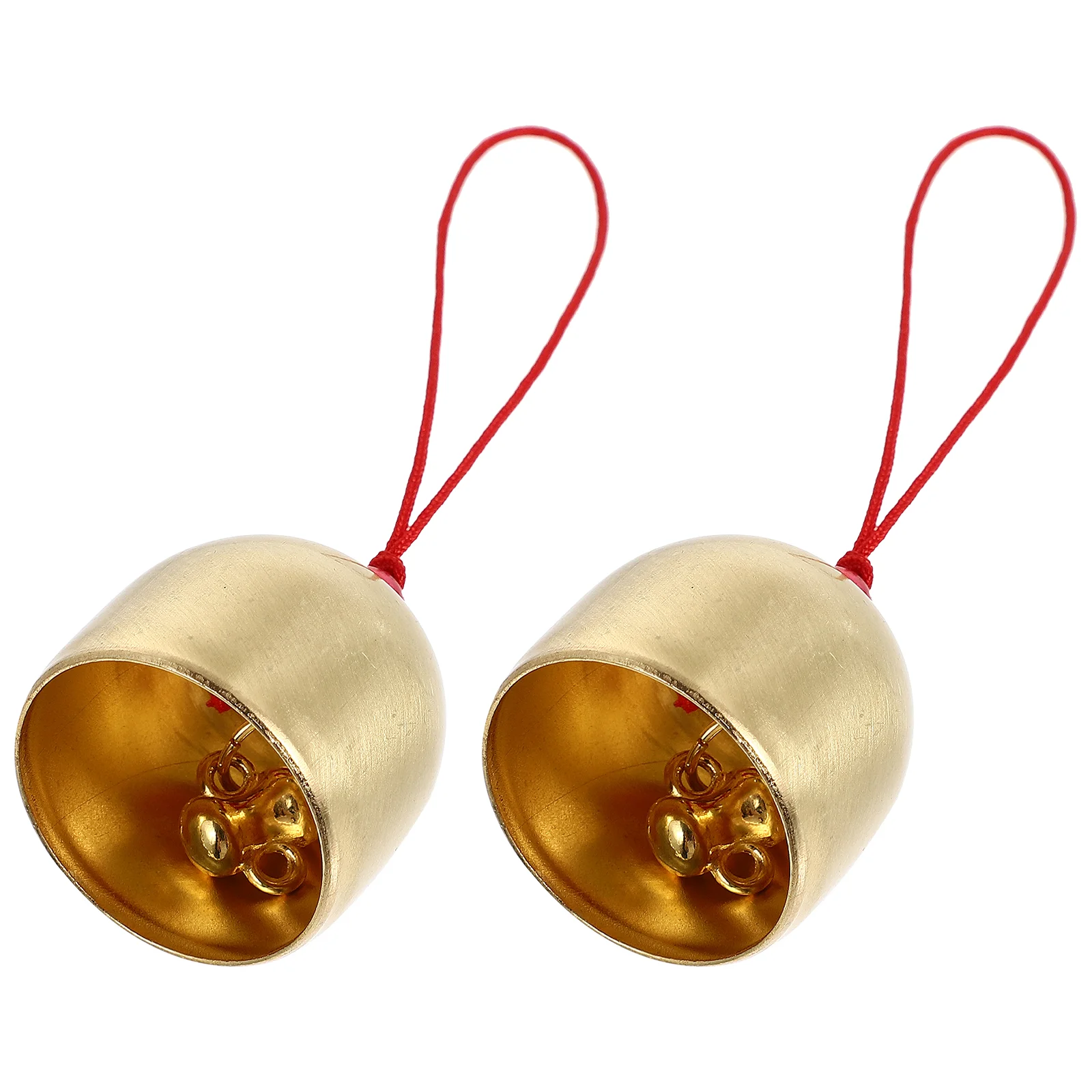 2Pcs Christmas Tree Hanging Bells Party DIY Bell Set (Red) | Дом и сад