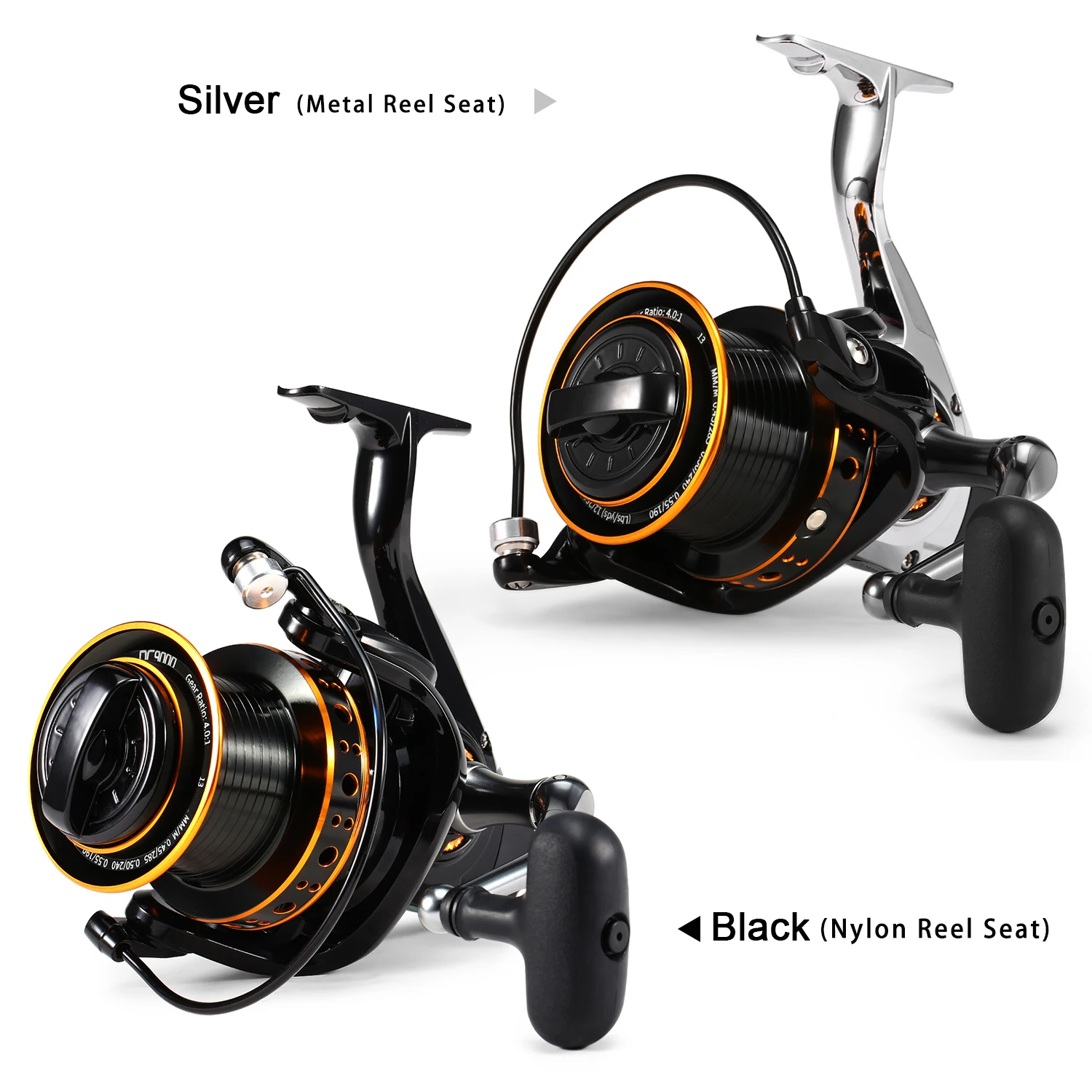 

2021 New Fishing coil Ratio Big Trolling Fishing Reels Professional Collapsible Metal Left/Right Hand Fishing Reel Wheels