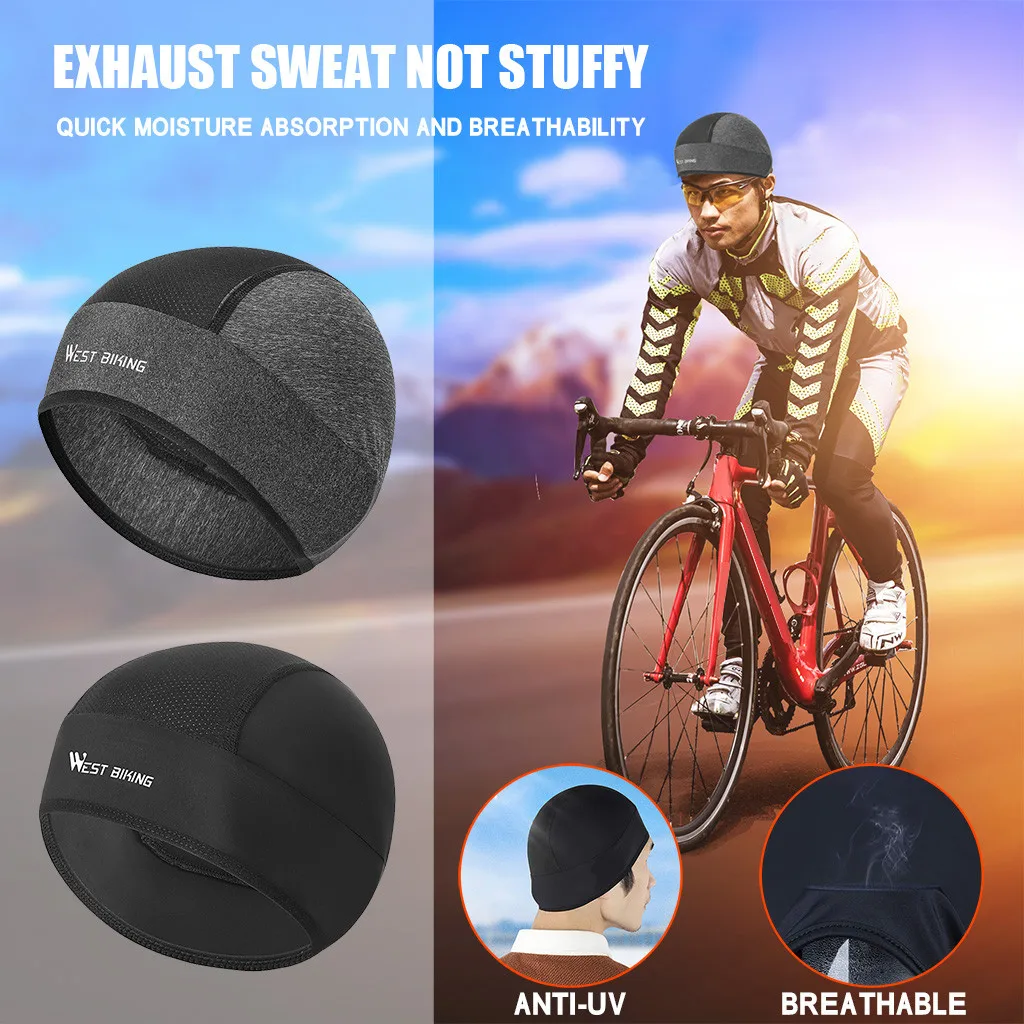 WEST BIKING летом езда Ice Silk шляпа спортивные Бейсбольные кепки анти УФ Велоспорт шлем