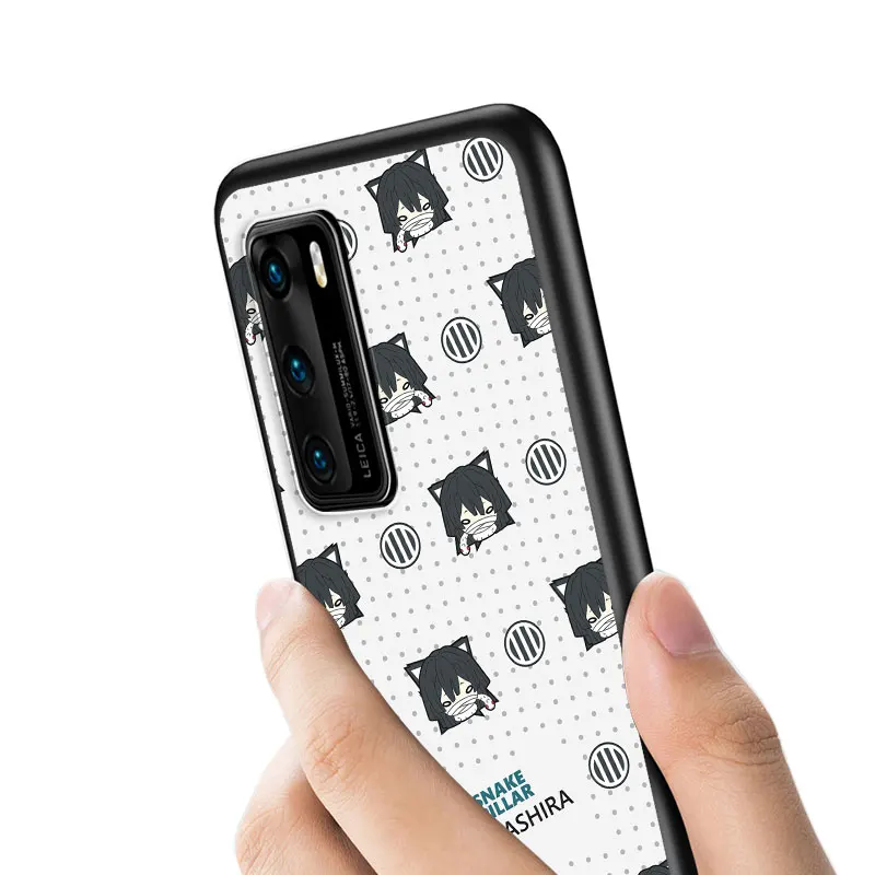 

Demon Slayer cute for Huawei P40 P30 P20 P10 Pro Lite E Plus 4G 5G P9 P8 Lite P Smart Z S Plus Soft Black Phone Case