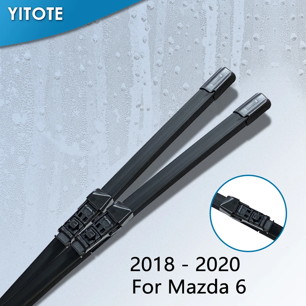 Стеклоочистители для лобового стекла YITOTE Mazda 6 нажимная кнопка модель 2018 2019