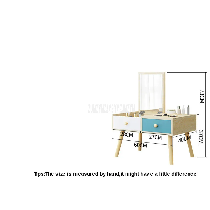 Современный простой туалетный столик для спальни с выдвижным ящиком большое