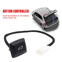 universal car electric tailgate trunk release switch car trunk switch tailgate trunk switch chrome fuel tank door switch