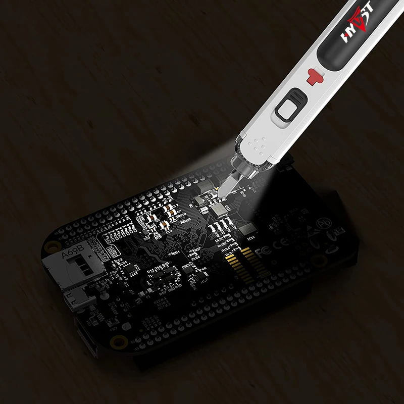 Портативный беспроводной паяльник HYVST 4 В электронный 3s сверхбыстрое нагревание