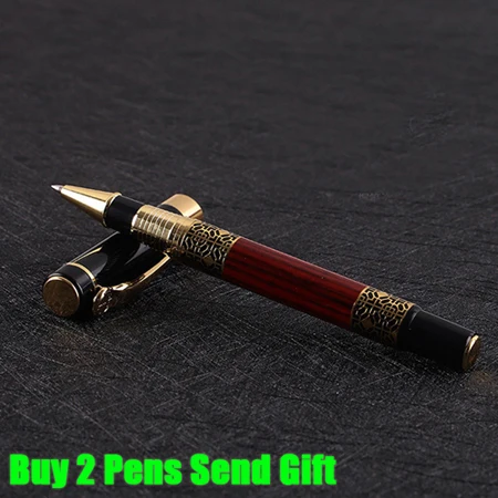 520 Roller Pen Новое поступление, брендовая авторучка Hero, Офисная ручка для письма, роскошная металлическая чернильная ручка, деловая ручка, купить 2 ручки, отправить подарок - Цвет: 520 Roller Pen