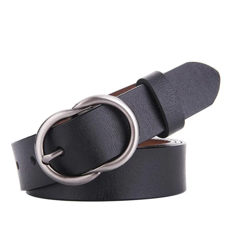 LannyQveen New Female Cowskin Designer Belt Ladies Genuine Leather Jeans Belts For Women