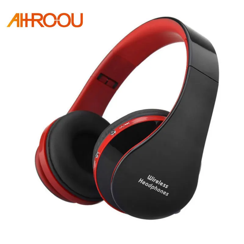 Новые портативные беспроводные наушники Bluetooth стерео Складная гарнитура аудио Mp3
