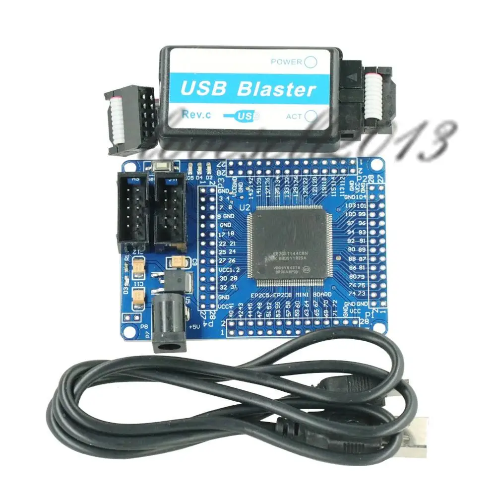 1 шт. 5 в EPROM FPGA CycloneII EP2C5T144 минимальная плата разработки системы USB кабель Blaster Mini 10