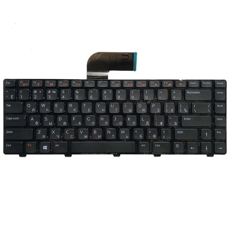 Русская клавиатура для DELL Inspiron 14R N4110 M4110 N4050 M4040 N5050 M5050 M5040 N5040 X501LX502L P17S P18 N4120 M4120