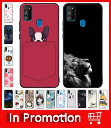 6,4 ''для samsung M30S чехол силиконовый мягкий черный чехол для телефона для samsung Galaxy M30S чехол m30s M 30S Fundas TPU задняя крышка