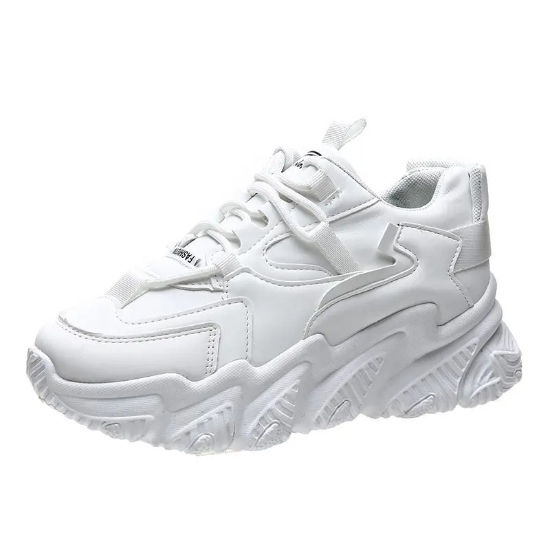 

2021 New Fashion Chunky Sneakers Women Platform Heels Creepers Moccasins Flats Vulcanized Women Shoes Tenis Feminino