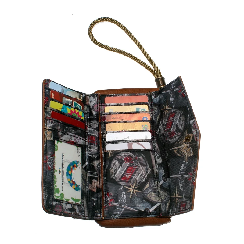 Женские кошельки модный Качественный держатель для карт Классический женский