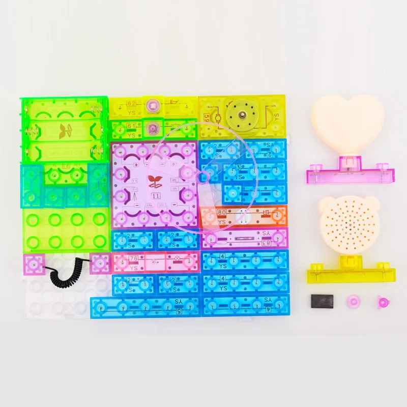 [Забавный] конструктор сделай сам из 115 деталей|Блочные конструкторы| |