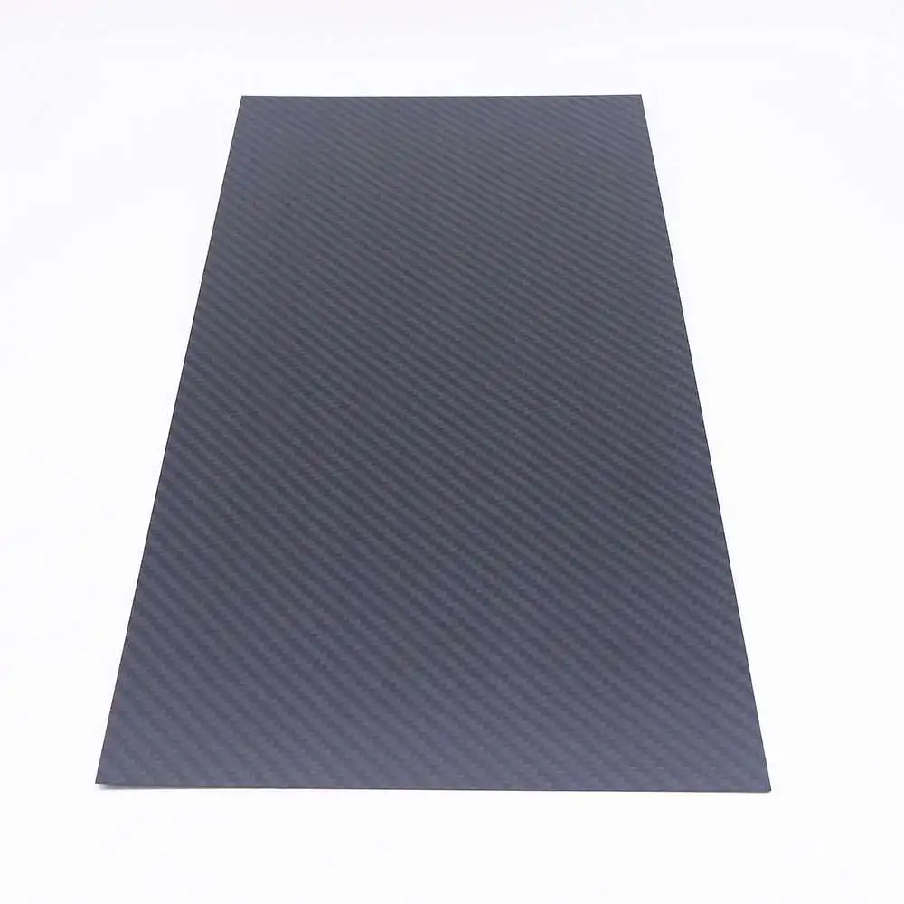 

URUAV 200*400*(0.5-5)mm 3K Black Carbon Fiber Plate Sheet for RC FPV Racing Drone RC Quadcopter Multicopter RC Accessories Part