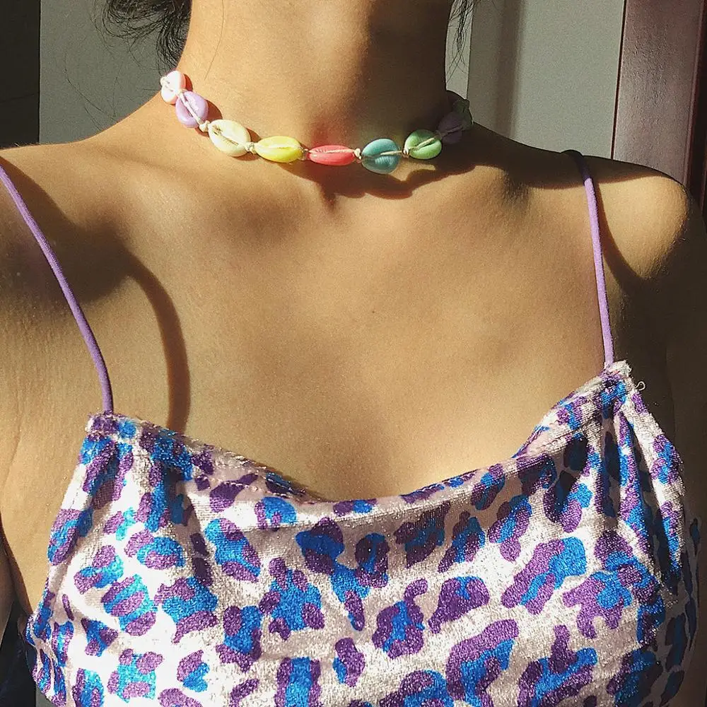 Женское многослойное ожерелье чокер с подвеской в стиле бохо 2020|Ожерелья