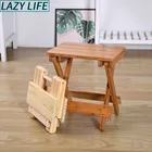 Складной стул Taburete из сосновой древесины, детская мебель, портативный домашний стул из массива дерева Mazar для рыбалки, маленькая скамейка, квадратный стул