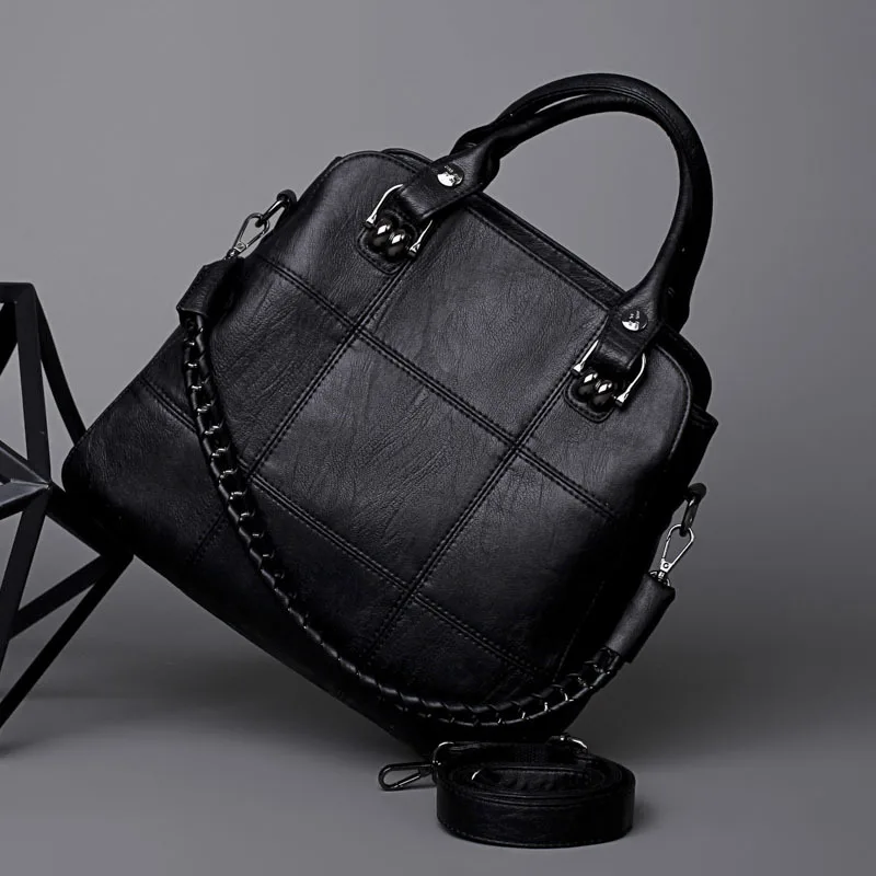 NIGEDU женская сумка с большой цепочкой на плечо для женщин сумки через брендовые