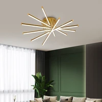 postmodern light luxury minimalist led line lamps nordic minimalist creative living room bedroom dining room study ceiling lamp