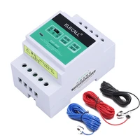 free shipping df96e auto water liquid level controller ac220v 5a din rail mount float switch with 3 probes