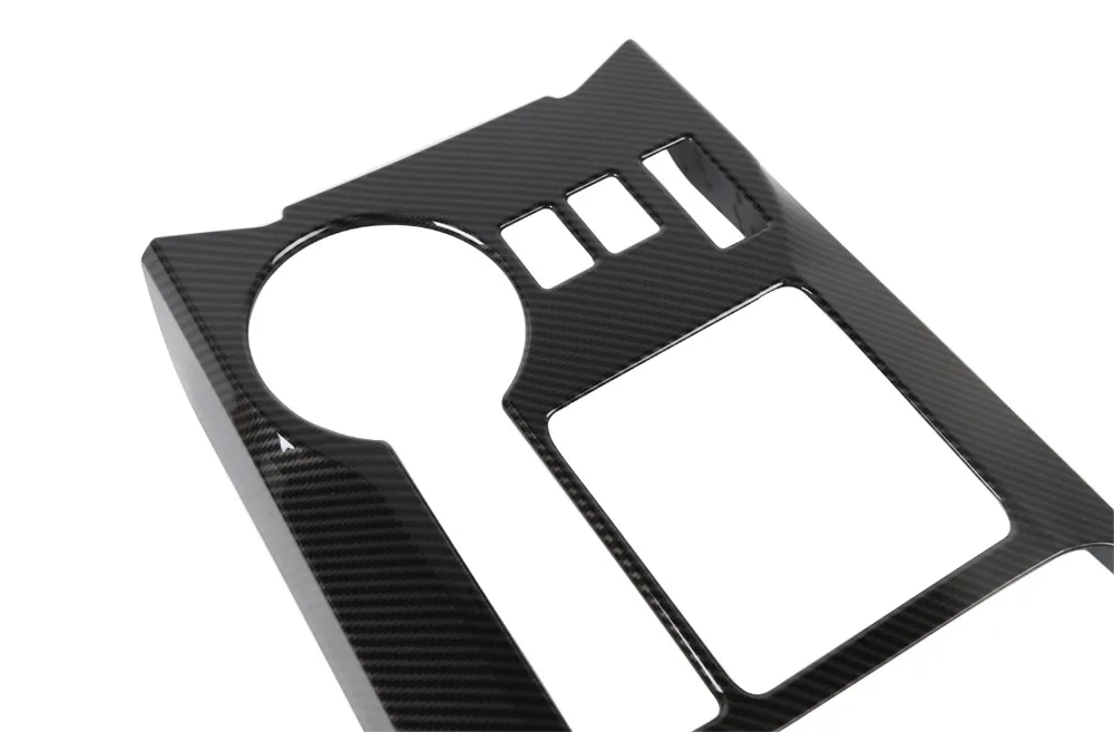 Накладка на крышку панели КПП Декоративные наклейки для Toyota 4runner 2010 рамка Обложка отделка Авто Стайлинг, аксессуары для интерьера