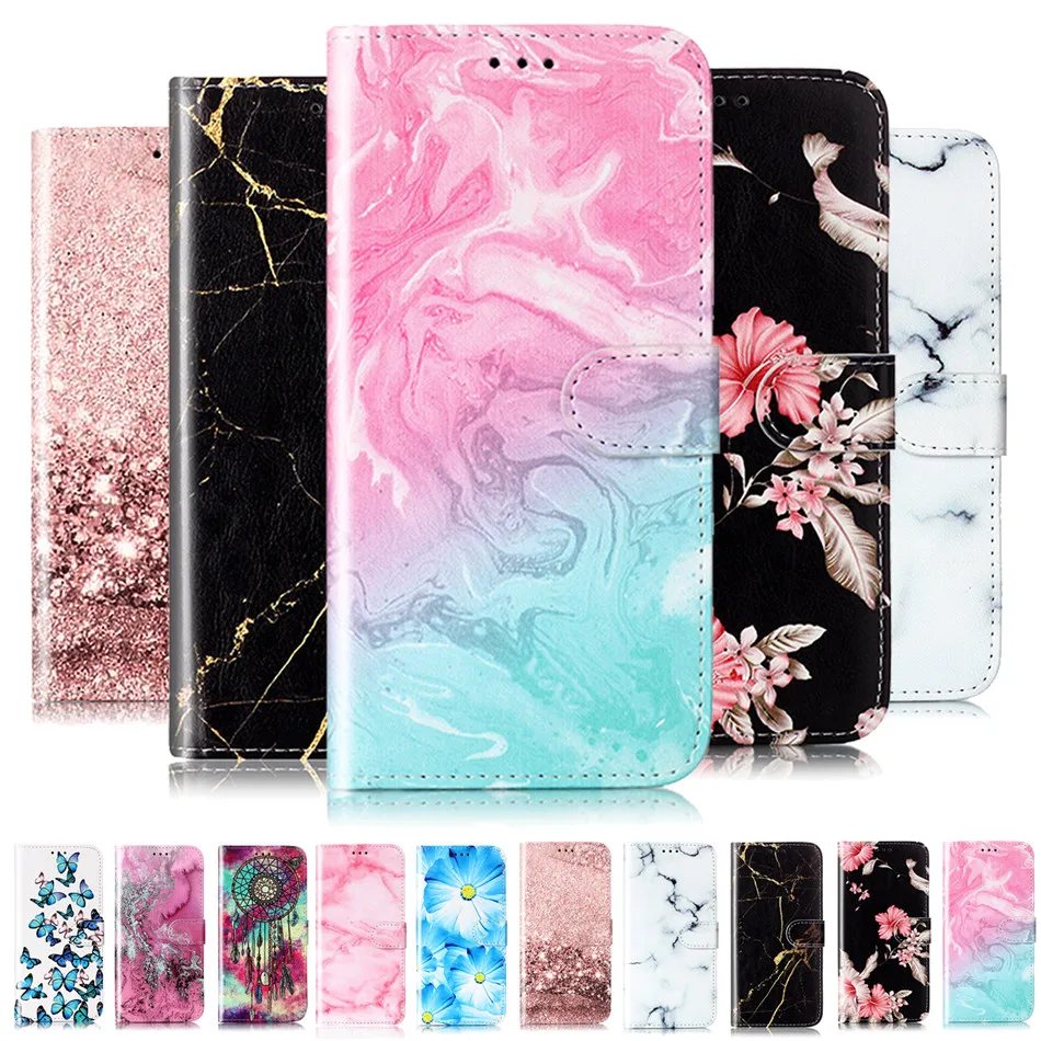 

For Xiaomi A2 Lite Note 10 Lite Case Luxury Wallet Flip Cover For Xiaomi Redmi 9 9A 9C 7 Note9 9s 8 6 Pro Case