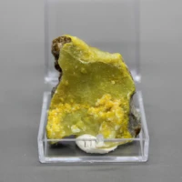 very rare 100 natural yellow smithsonite mineral specimens stones and crystals healing crystals quartz box size 3 4 cm