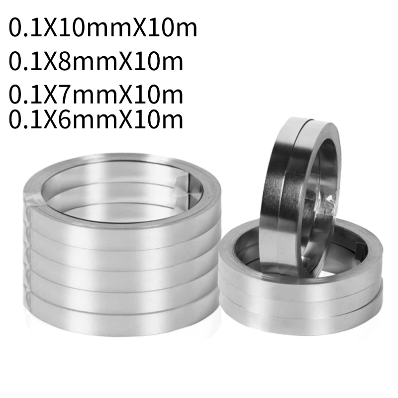 

1 рулон 10 м 18650 литий-ионный аккумулятор Батарея Никель листовая пластина Никель покрытием Сталь ремень полоса соединителей точечной сварки...