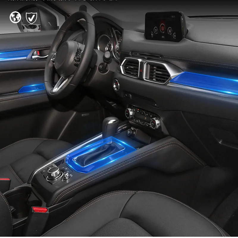 

ТПУ внутренняя наклейка для Mazda CX5 CX-5 2017 2018 2019 2020 Gps навигация пленка для экрана Защитная Наклейка против царапин