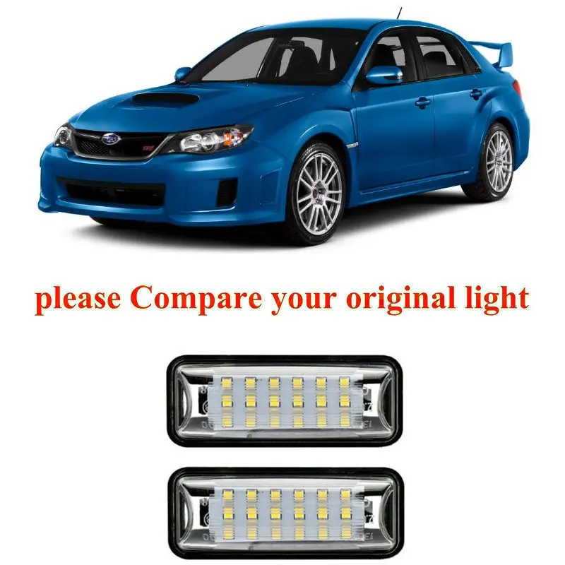 

2 шт., автомобильные аксессуары для Subaru Impreza 2011-2014