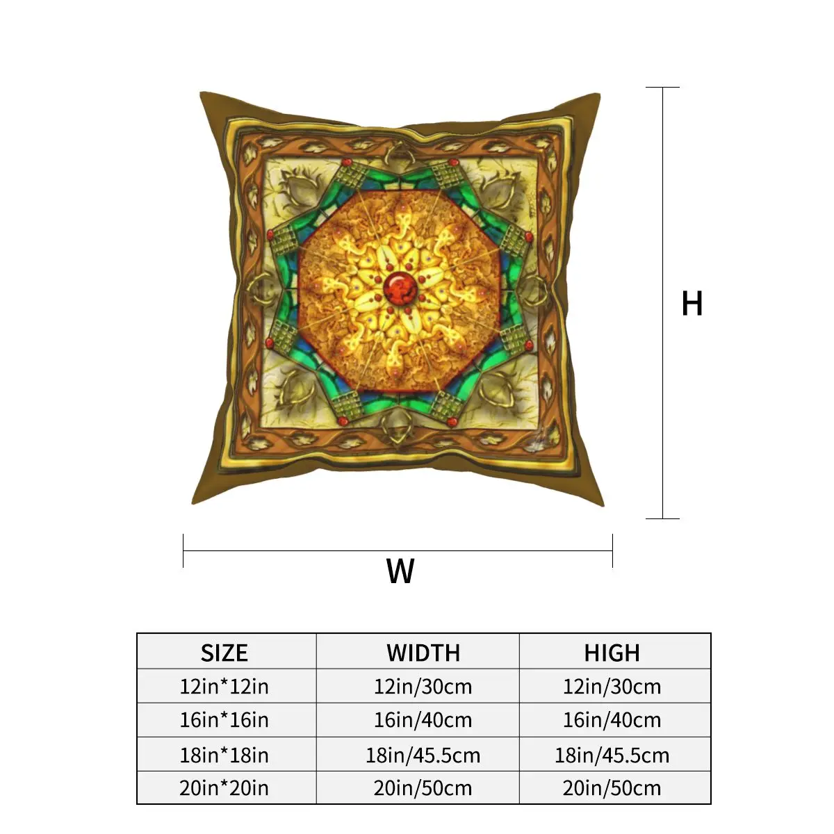 

Lord Ganesha Mandala Floral Pillowcase Soft Polyester Cushion Cover Decor Throw Pillow Case Cover Bedroom Drop Shipping 40X40cm