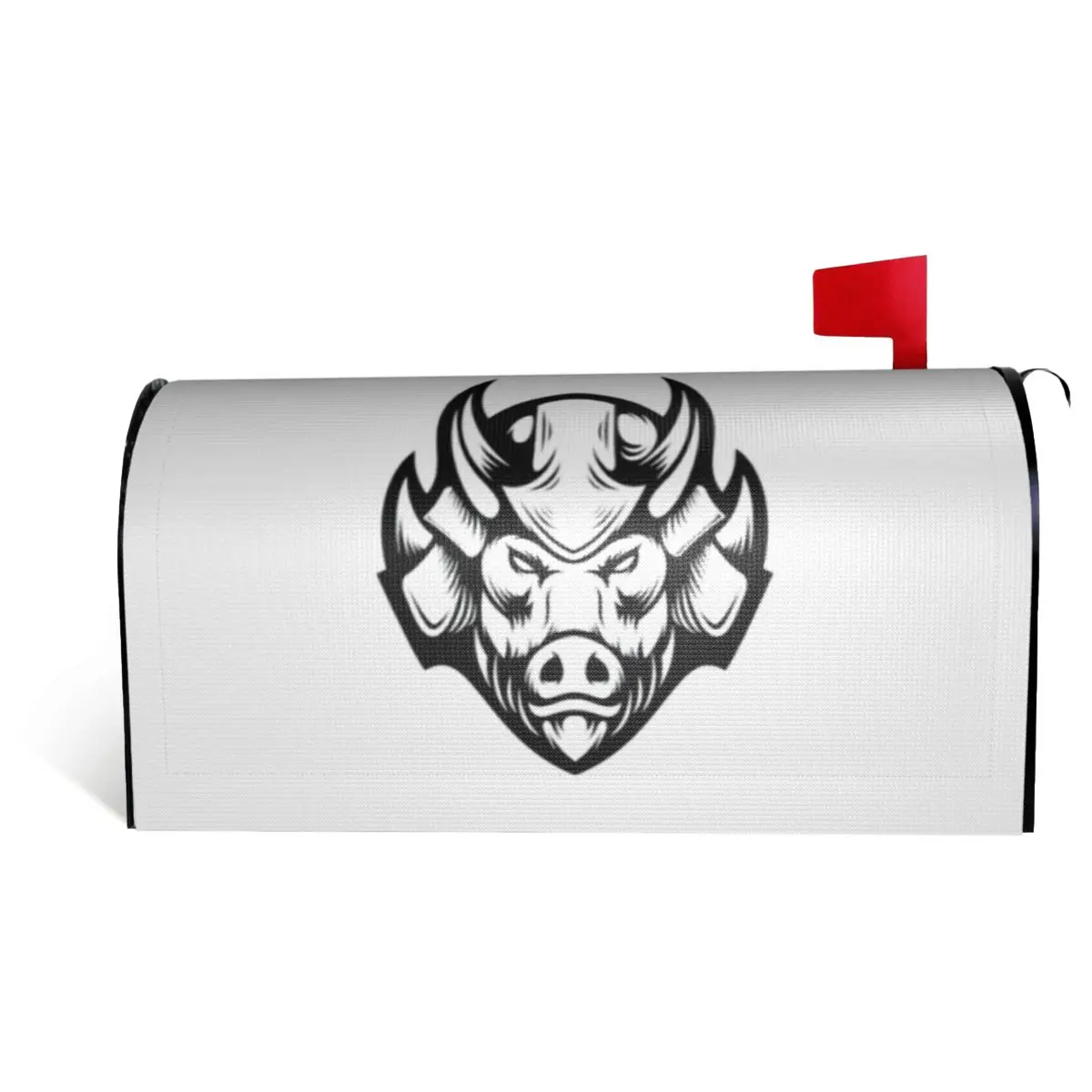 

Viking Skull Viking Mailbox Cover Funny Postbox Novelty Vikings letter