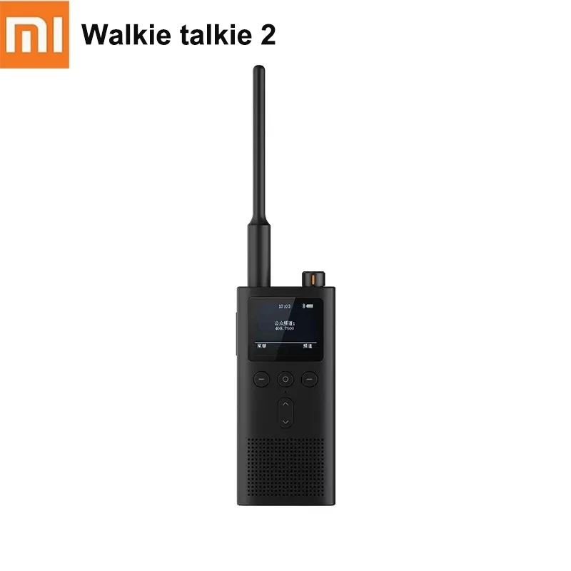 Рация Xiaomi Mijia MiWalkie Talkie 2 5 Вт УФ двухдиапазонное радио водонепроницаемое
