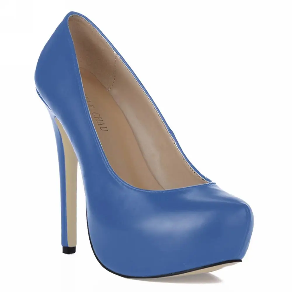 Пикантные вечерние женские офисные круглый носок на каблуке шпильке туфли