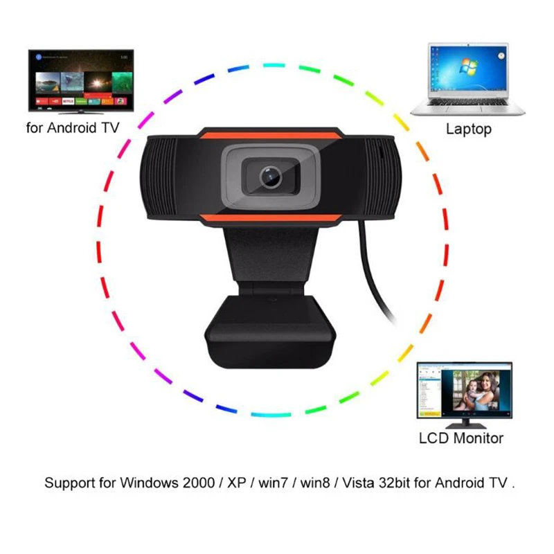 SeenDa Быстрая доставка Full HD веб Камера Встроенный микрофон USB камера для
