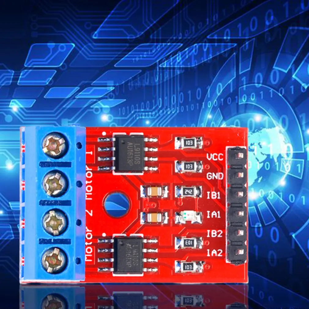Two-Way Motor Drive Board H-Bridge Compatible With L9110 Stepper Module | Безопасность и защита