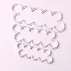 3 шт., форма для украшения торта лепесток розы