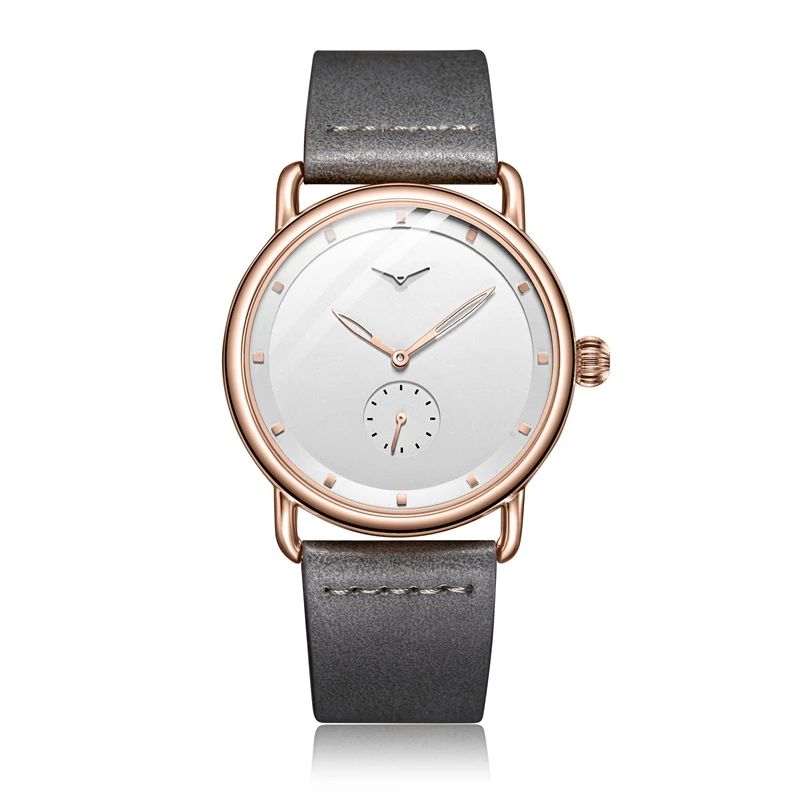 ON3805 rose white ONOLA Лидирующий бренд кожаные мужские часы модные спортивные Простые повседневные водонепроницаемые наручные часы Мужские часы relogio masculino - Цвет: ON3805 rose white