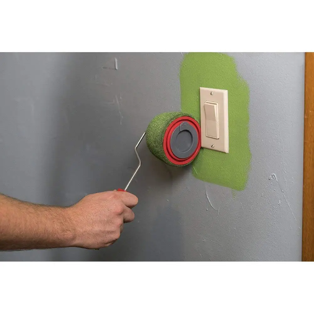 9 шт. набор бесшовных роликов для покраски дома и офиса|Наборы рисования| |