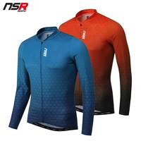 nsrriding cycling jersey spring autumn bicycle suits thin long sleeve tops pro team sweatshirt mtb bike shirts jacket hombre