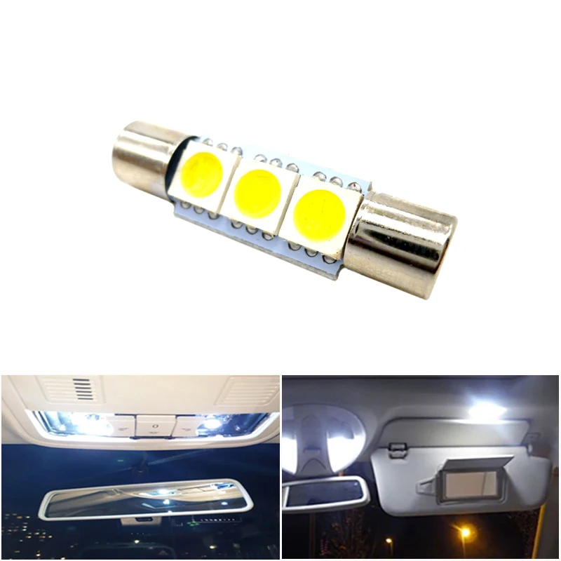 Автомобильная светодиодная лампа C5W 28 мм 29 гирлянда C10W 6641 6614F дверная купольная