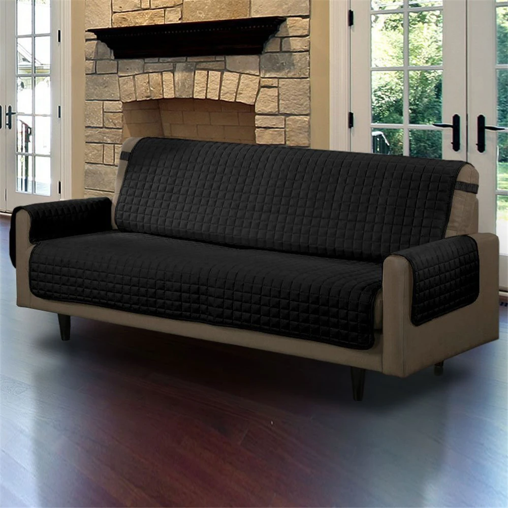 Нескользящий чехол для дивана моющийся коврик домашних животных защита от грязи