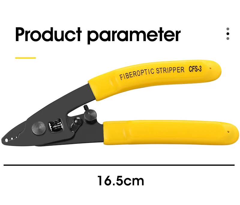 Pince a Denuder Fiber Optique CFS-3 Щипцы для зачистки оптического волокна Трехпортовый