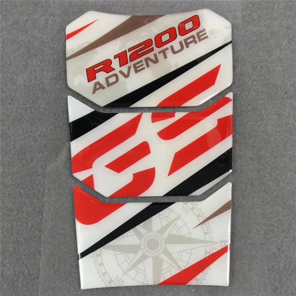 

10 Colour 3D Reflective Motorcycle For BMW R1200 GS ADVENTURE R 1200 r gs Fuel Tank Pad Protector Sticker Decal Reflective