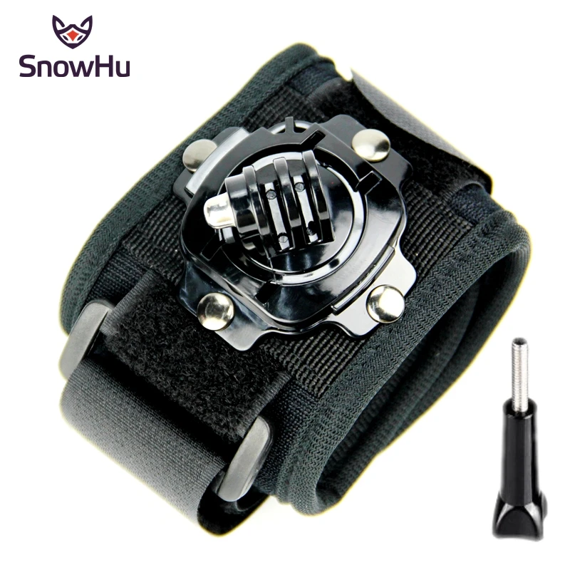 Аксессуар SnowHu для Gopro поворотный на 360 градусов ремешок крепления запястье Hero 10 9 8
