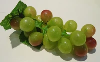 simulation model of bunches small grape tie in fruit leaves decorate the unisex finished goods plastic food 2021
