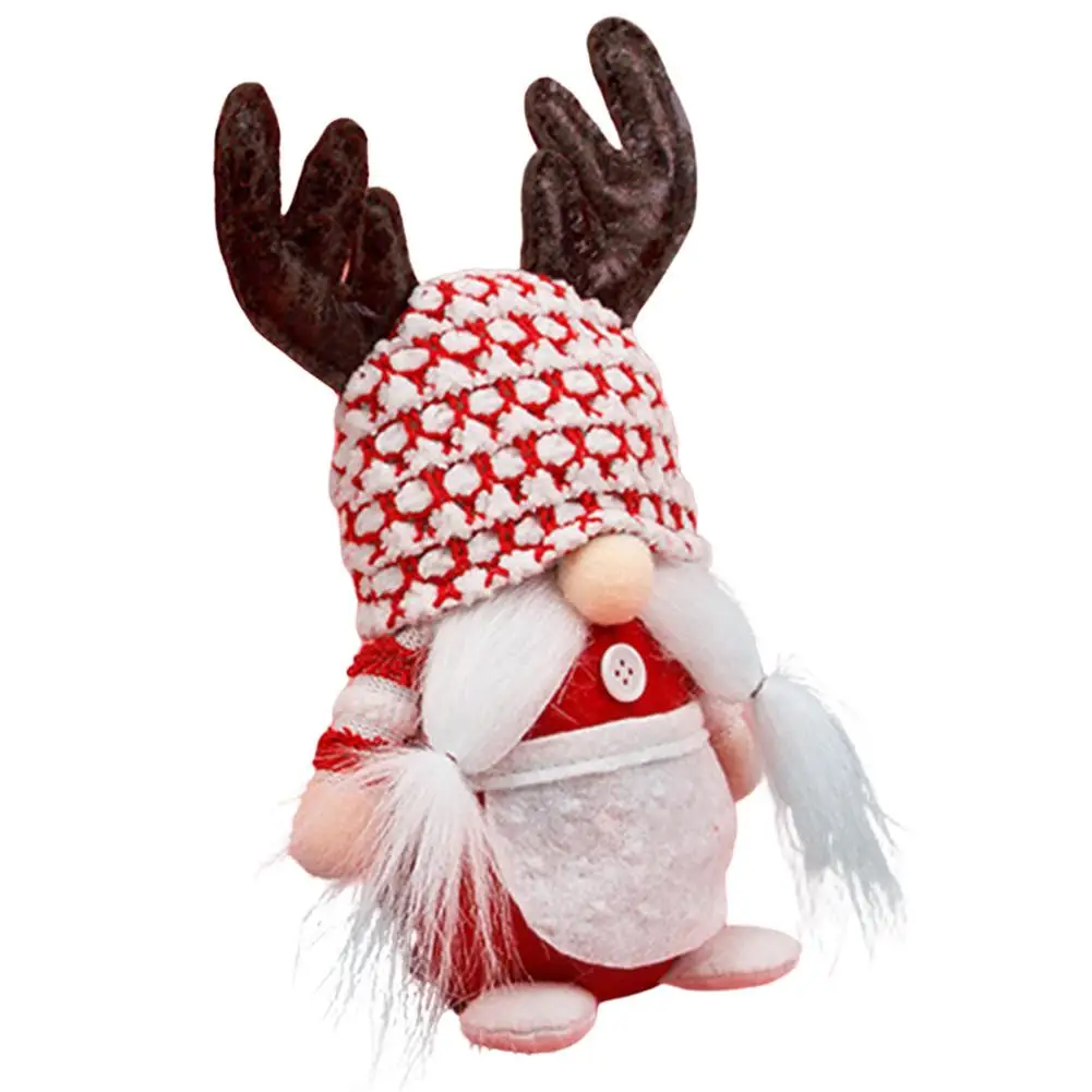

Christmas Antlers Rudolph Doll Beautiful Delicate Decor For Gift Christmas Decorations For Home
