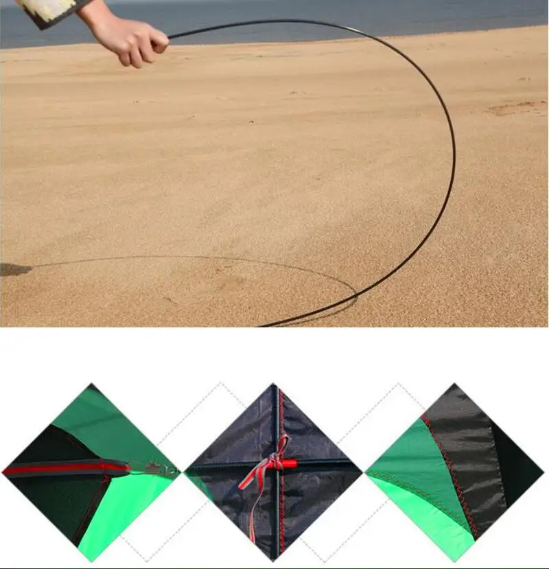

high quality large delta kites tails with handle outdoor toys for kids kites nylon ripstop albatross kite factory